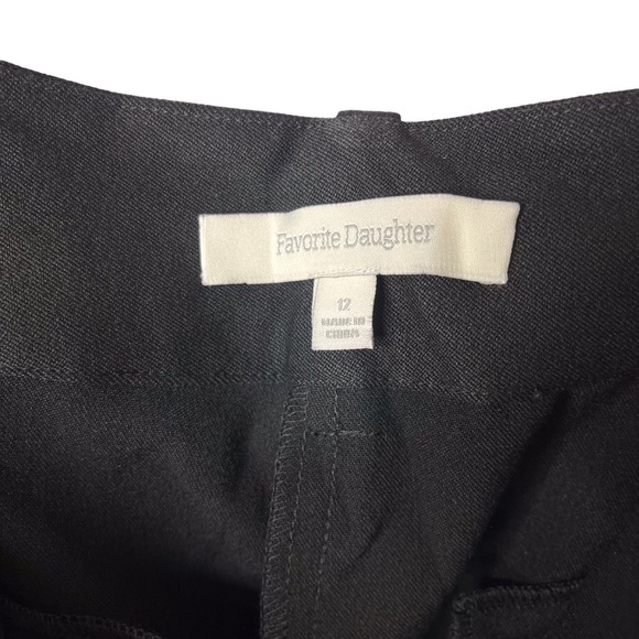Favorite Daughter The Favorite Daughter Shortie Black Size 12 Trousers Wide Leg - Picture 8 of 10